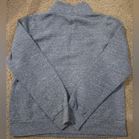 PINK Victoria's Secret Large Half Zip Spellout Sweatshirt - Picture 3 of 4